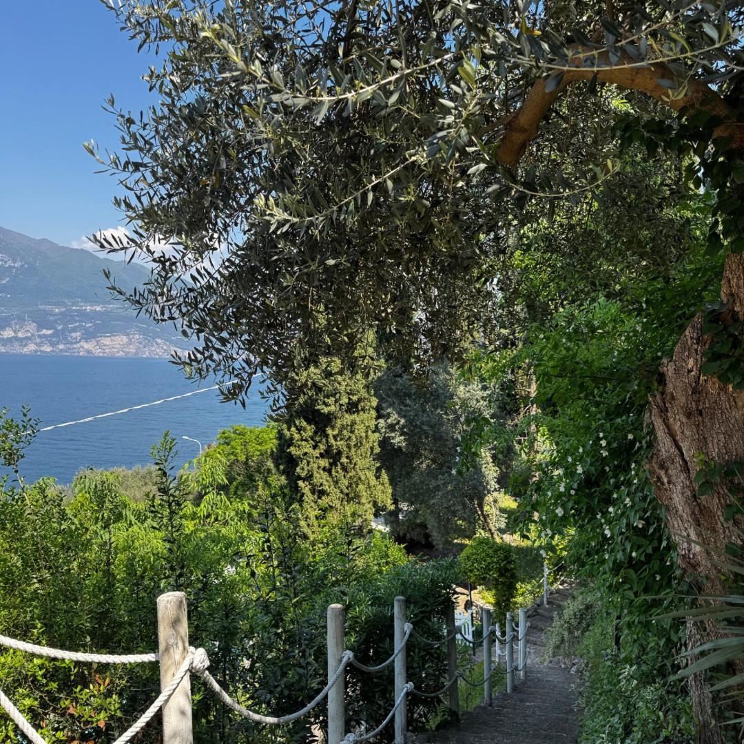 Wonderful Lake View Apartments With Pool With Breakfast Gardasee Torri Del Benaco Buitenkant foto